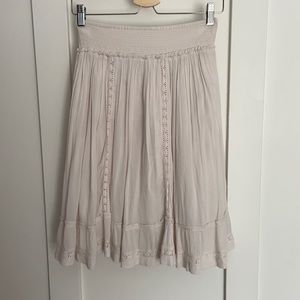 Downeast cream skirt